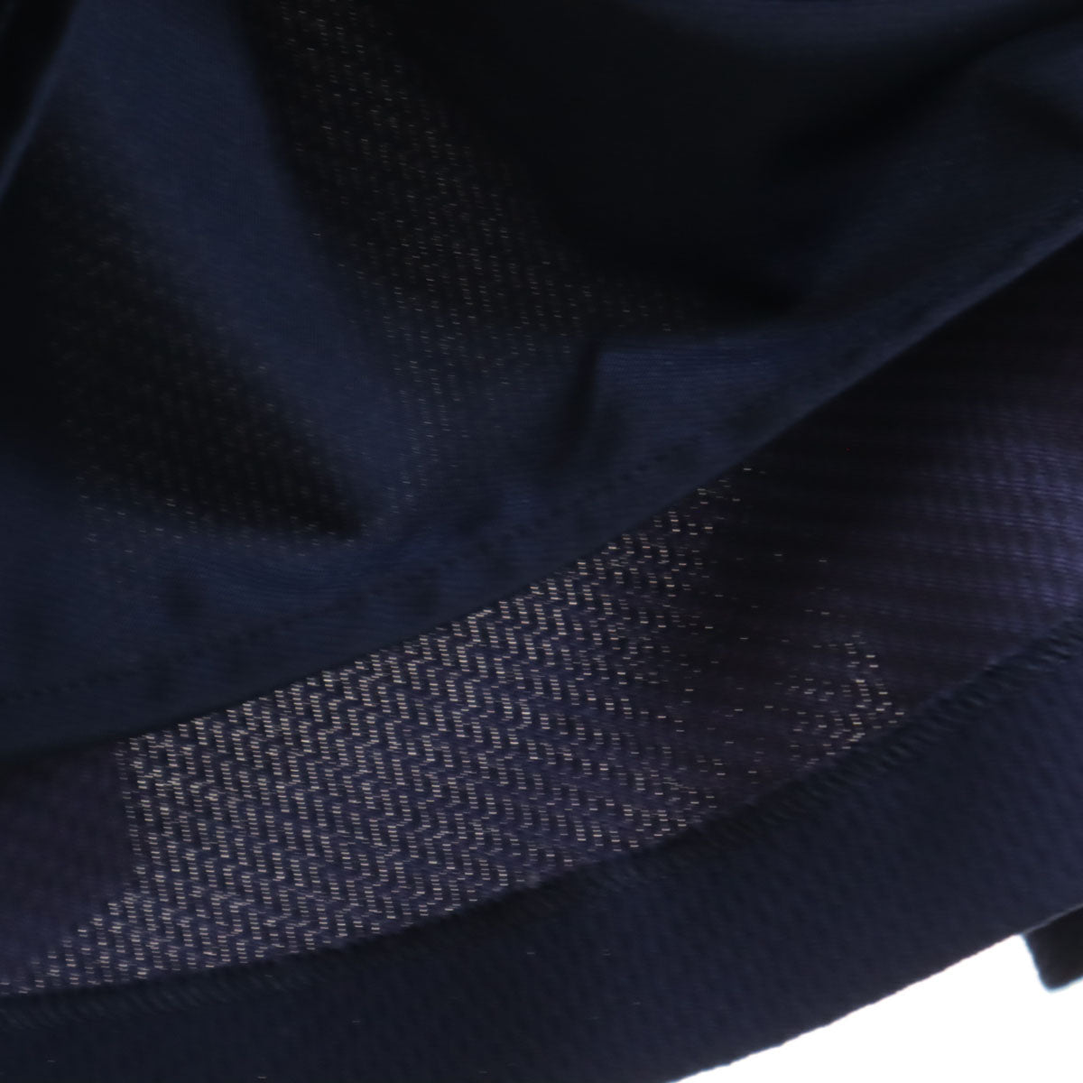 FOXEY NEW YORK フォクシーニューヨーク 日本製 半袖 フレンチスリーブ ワンピース 40 ネイビー レディース