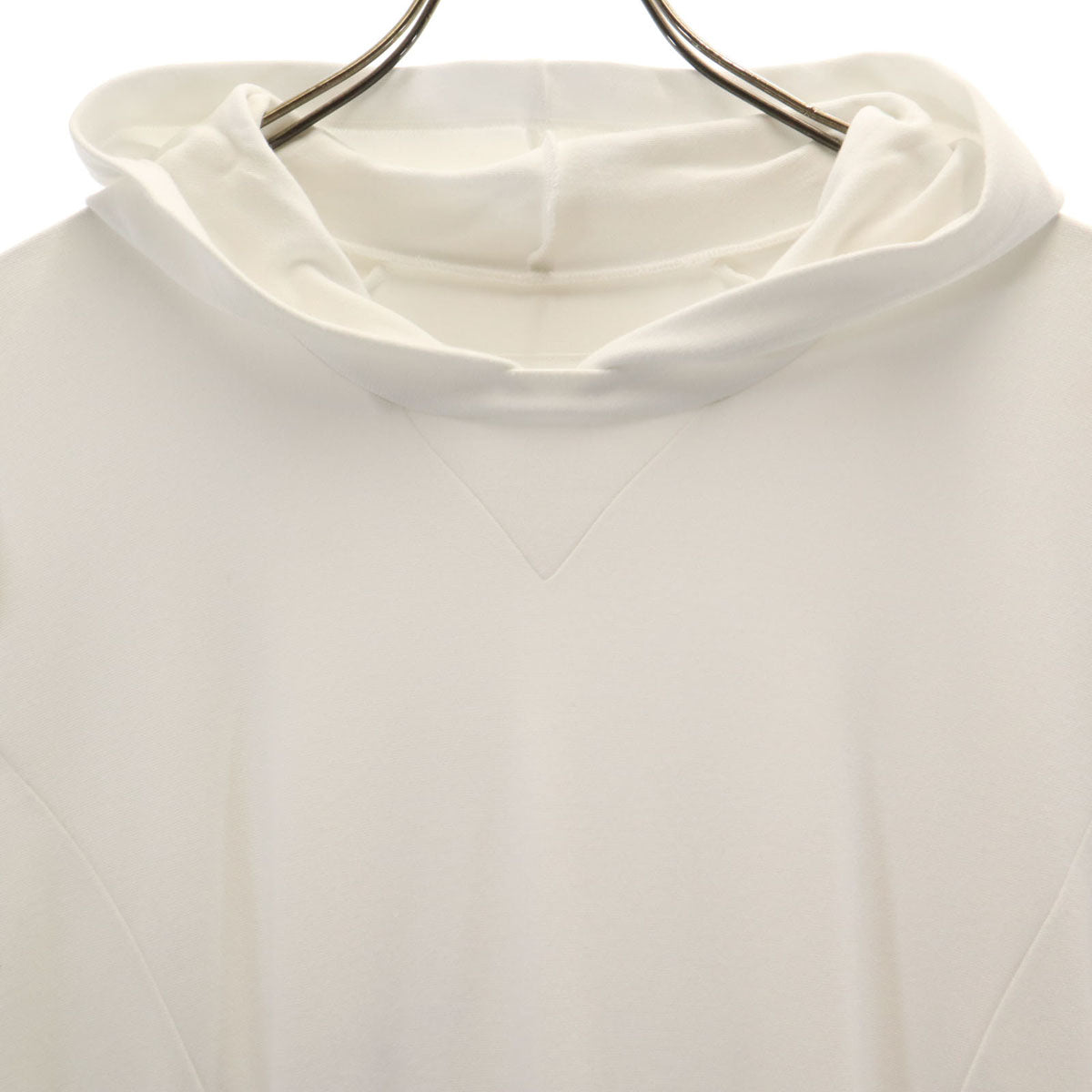 MM6 Maison Martin Margiela エムエムシックス メゾン マルタン マルジェラ イタリア製 ノースリーブ フーデッド ワンピース S ホワイト レディース