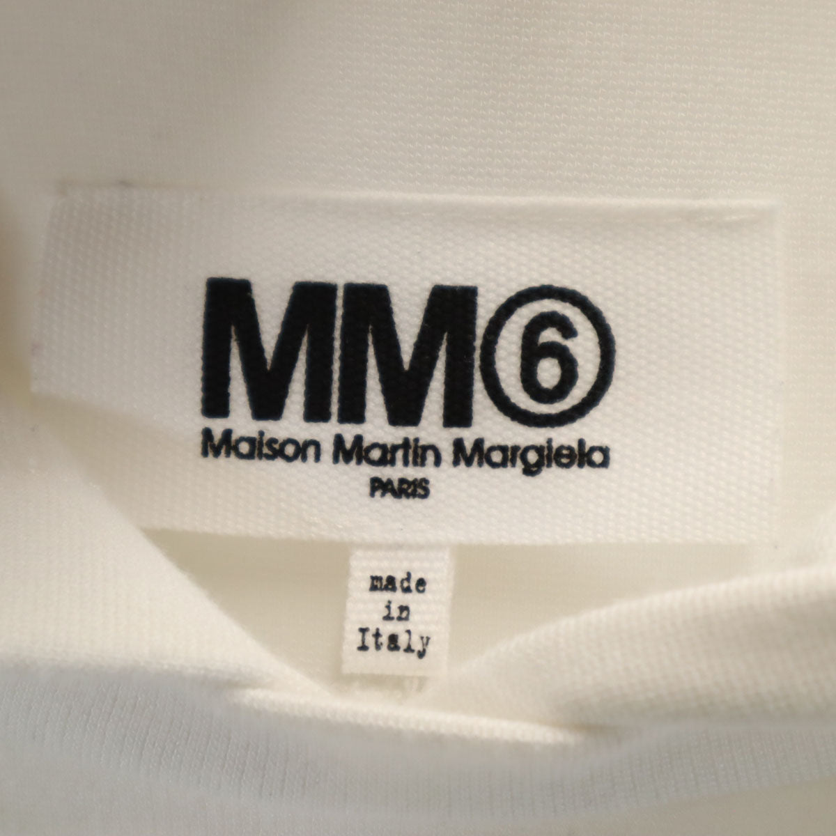 MM6 Maison Martin Margiela エムエムシックス メゾン マルタン マルジェラ イタリア製 ノースリーブ フーデッド ワンピース S ホワイト レディース