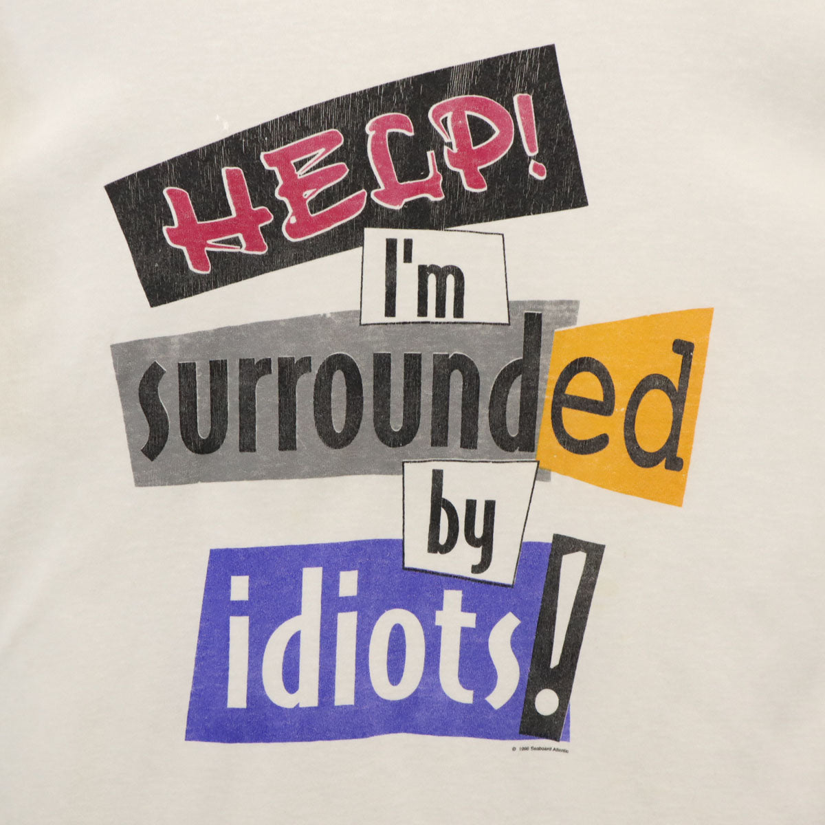 COMMON THREADS 90s USA製 オールド 半袖 ロング Tシャツ ONE SIZE ホワイト ビッグサイズ シングルステッチ メンズ