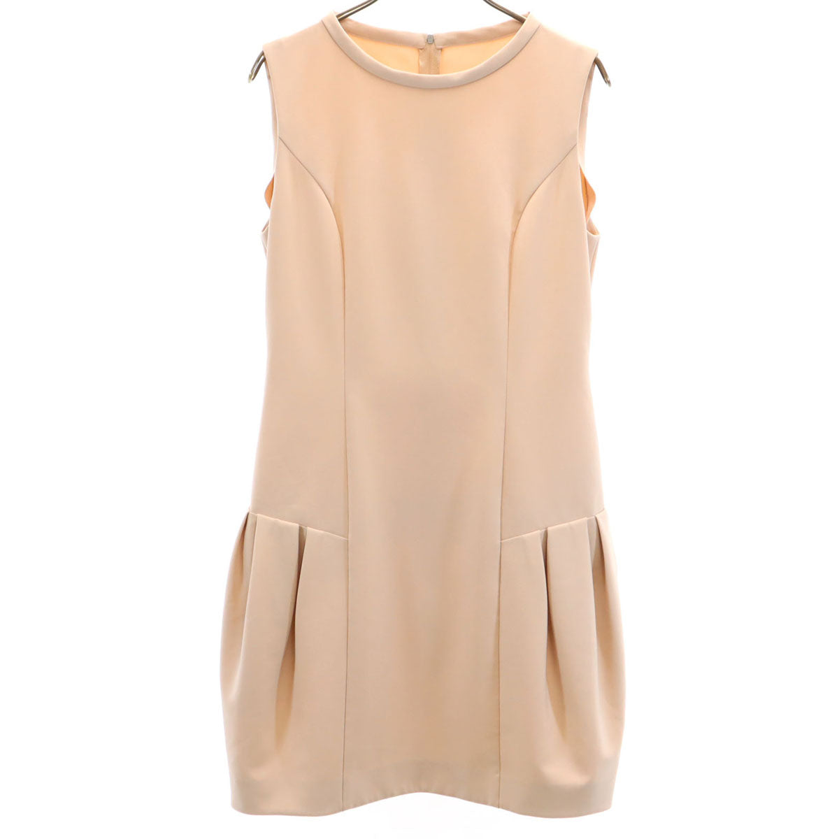 FOXEY NEW YORK フォクシーニューヨーク 日本製 ノースリーブ ミニワンピース 40 ピンク系 レディース