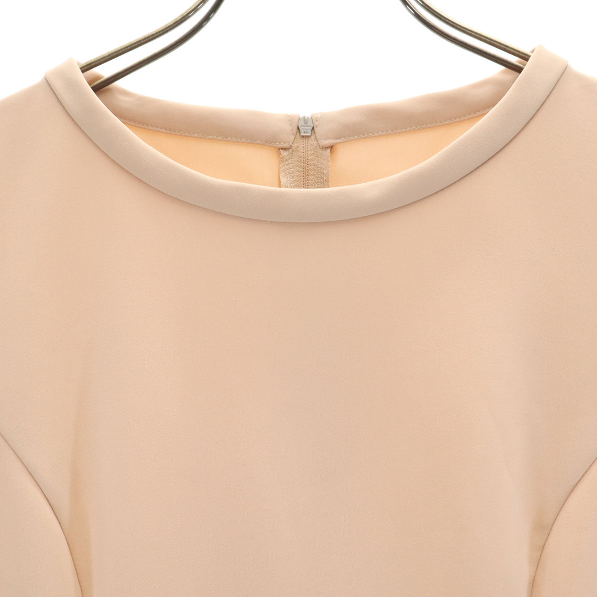 FOXEY NEW YORK フォクシーニューヨーク 日本製 ノースリーブ ミニワンピース 40 ピンク系 レディース