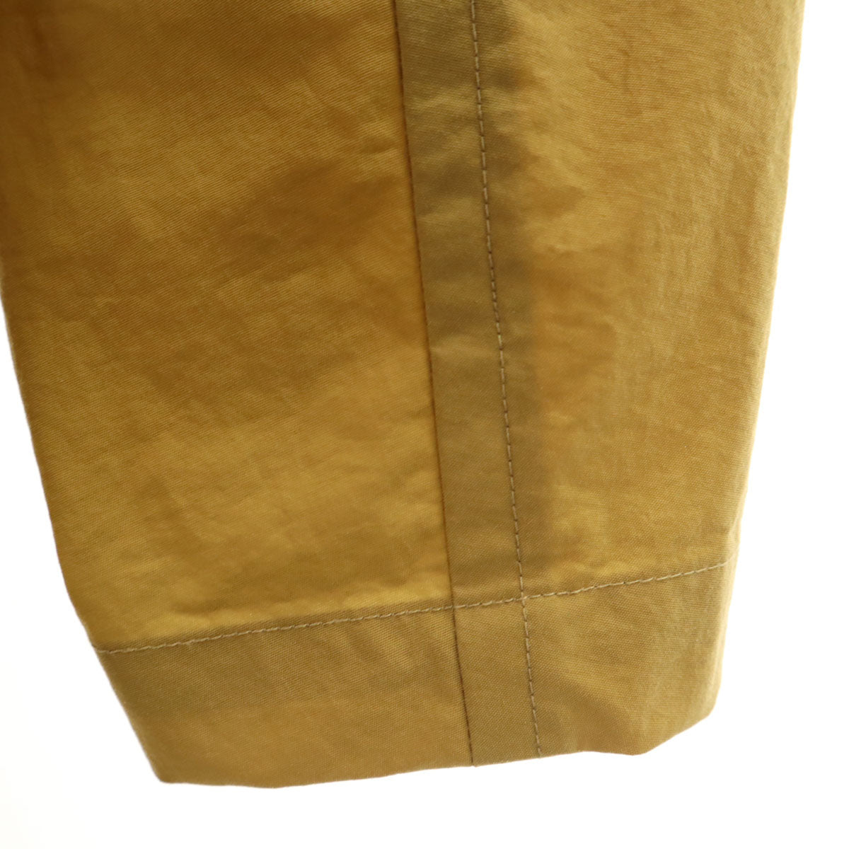 Danton ダントン ナイロン フード コート 34 キャメル レディース