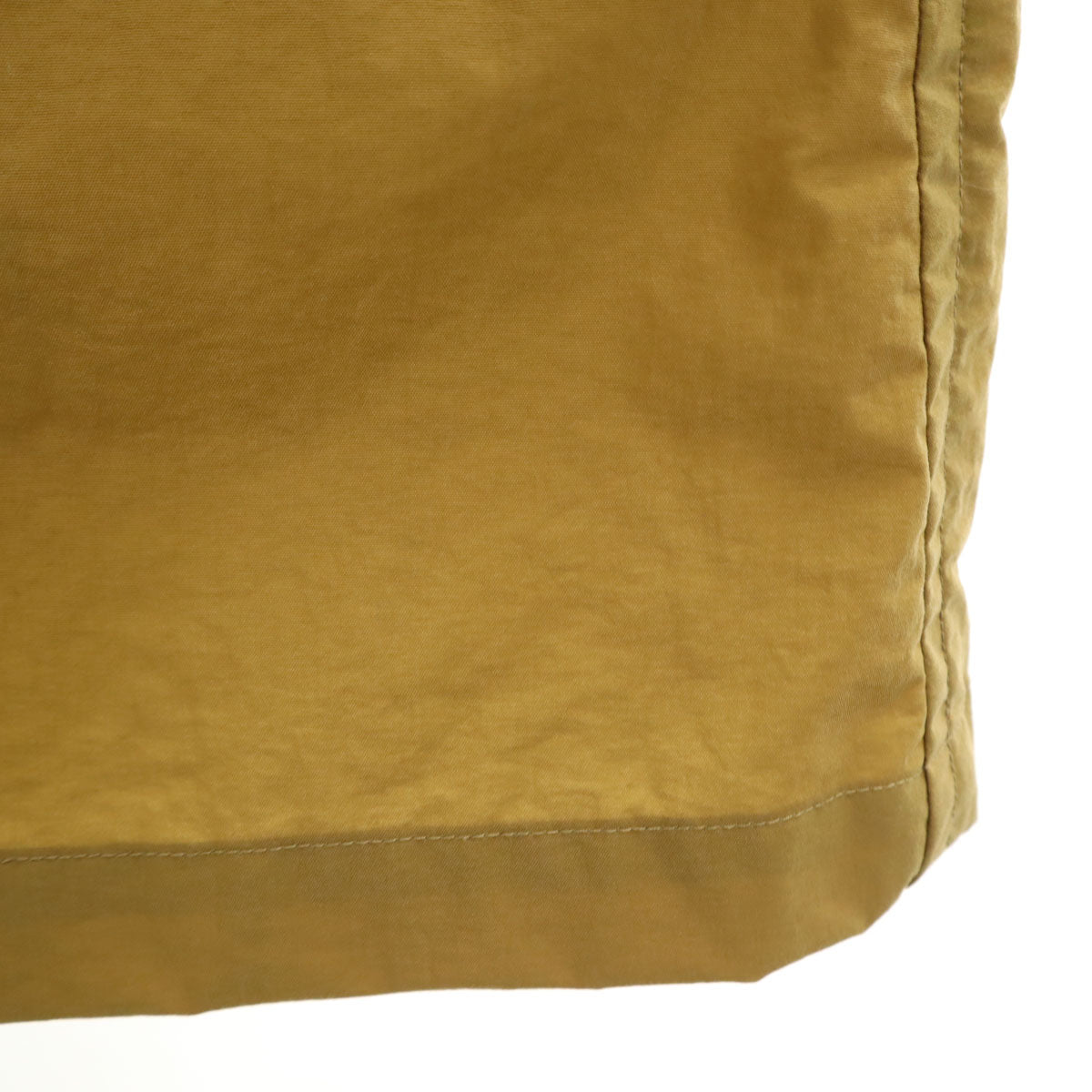 Danton ダントン ナイロン フード コート 34 キャメル レディース