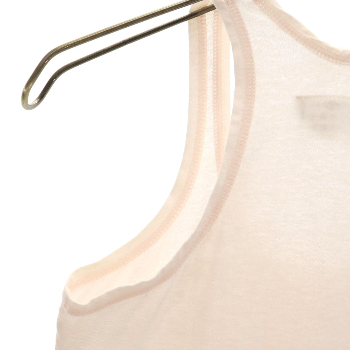 MARTIN MARGIELA マルタンマルジェラ イタリア製 6 ノースリーブ ワンピース 38 ペールピンク系 レディース