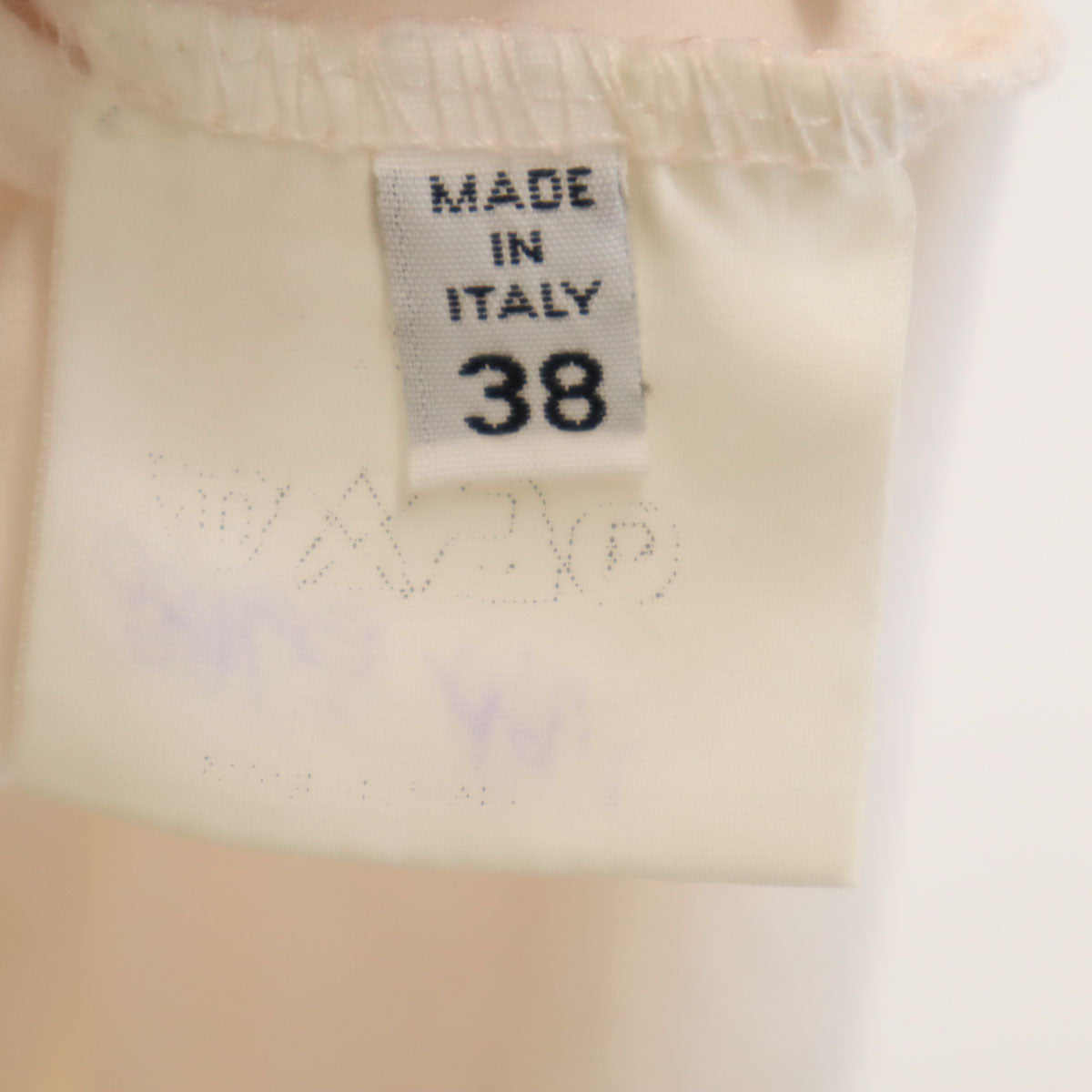 MARTIN MARGIELA マルタンマルジェラ イタリア製 6 ノースリーブ ワンピース 38 ペールピンク系 レディース
