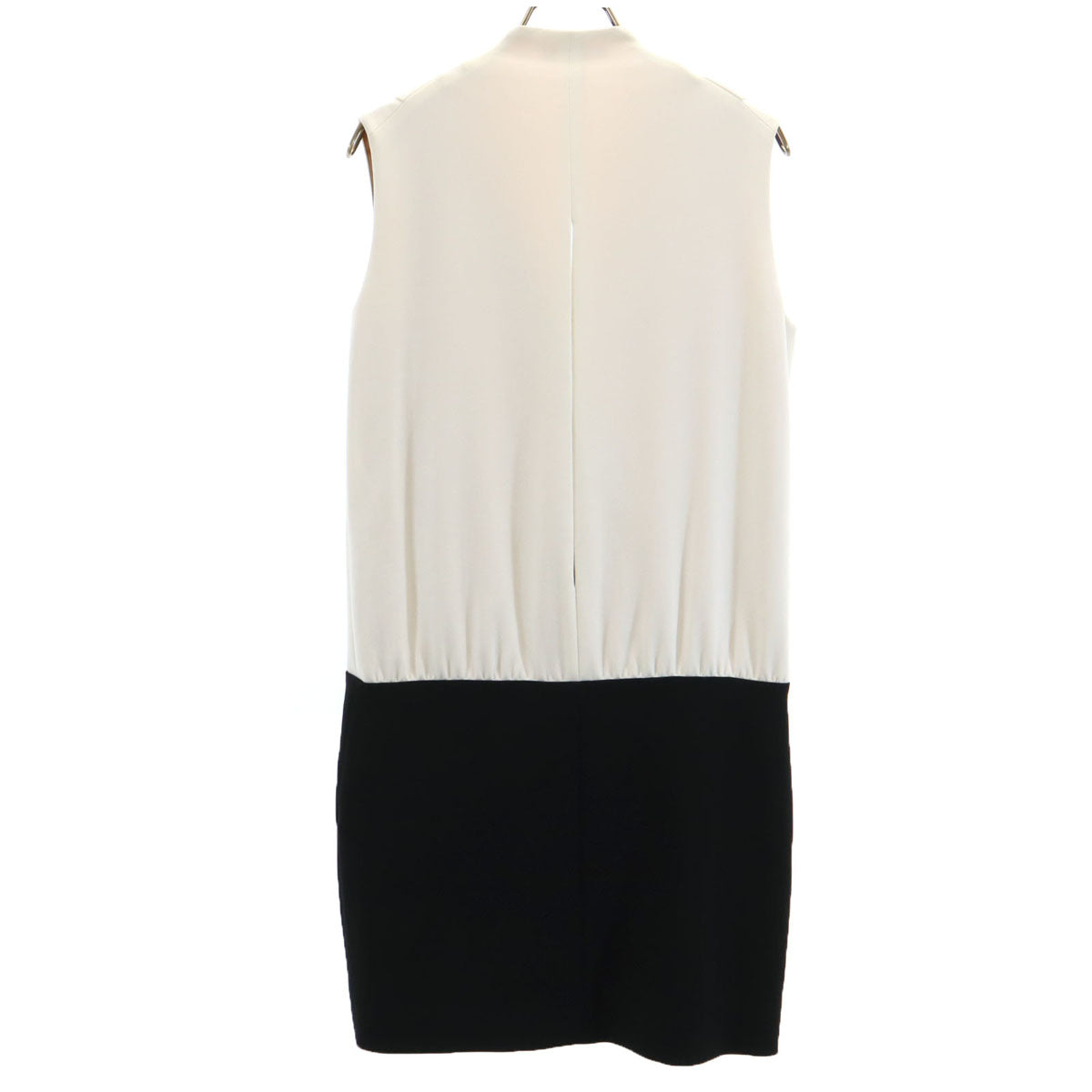 CELINE セリーヌ フランス製 カシクール ロング ベスト 38 アイボリー レディース