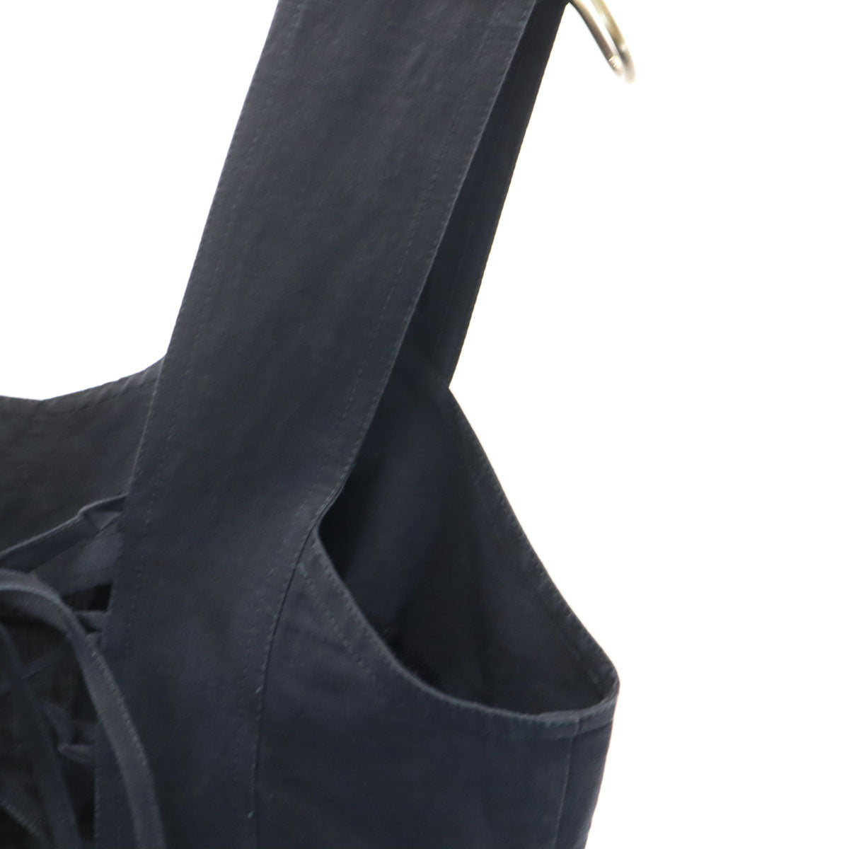 PUBLIC TOKYO パブリックトウキョウ 日本製 リネンブレンド キャミワンピース F ネイビー レディース