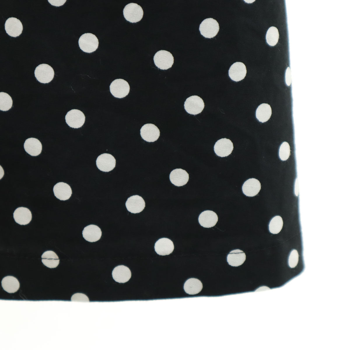 To b. by agns b トゥービーバイアニエスベー ドットプリント ノースリーブ ワンピース 38 ブラック レディース