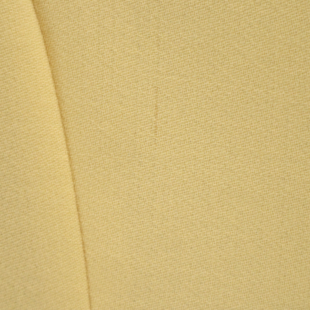 YOKO CHAN ヨーコチャン 日本製 フレンチスリーブ Vネック ミニワンピース 36 イエロー系 レディース