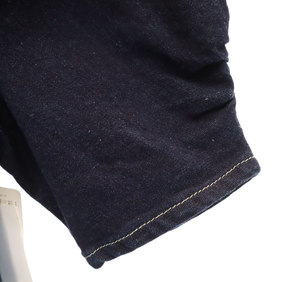 U by SPICK&SPAN ユーバイスピックアンドスパン 未使用 5分袖 デニム ワンピース 36 インディゴブルー レディース