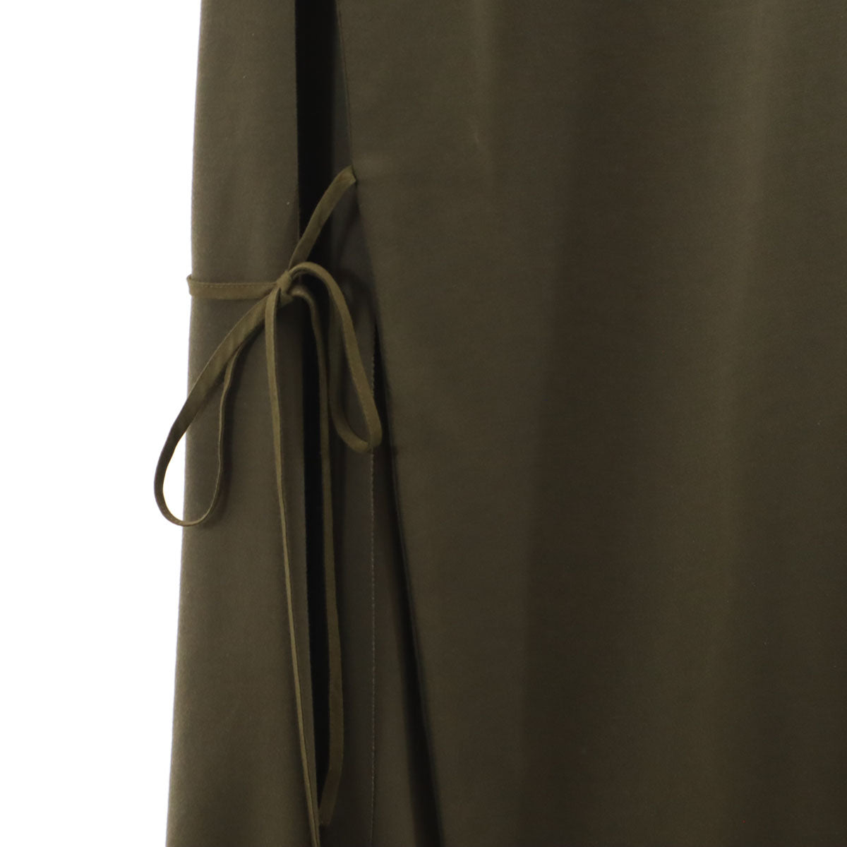 T_LOPLAN テーロプラン ノースリーブ スリット ロングワンピース F カーキブラウン レディース