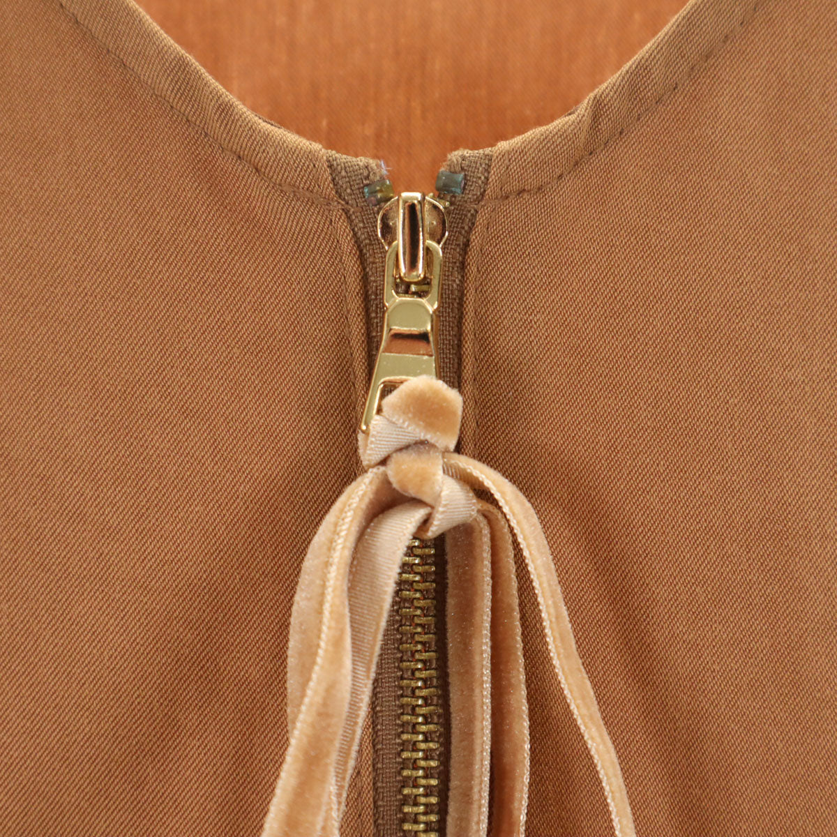 ANIECA アニーカ ノースリーブ ワンピース F ブラウン系 レディース