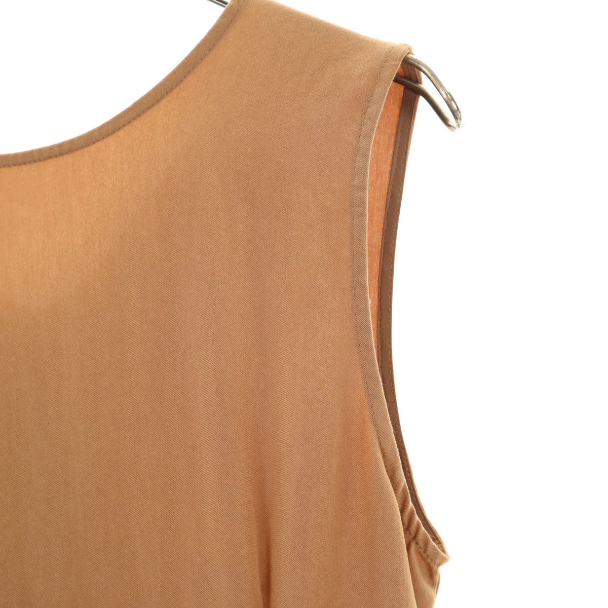 ANIECA アニーカ ノースリーブ ワンピース F ブラウン系 レディース