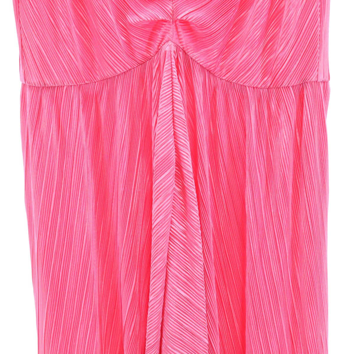 MAX&CO マックスアンドコー ノースリーブ プリーツ ロングワンピース L ピンク レディース