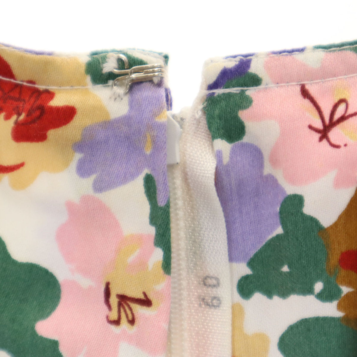 FENDI フェンディ イタリア製 ノースリーブ アンサンブル ワンピース 42 パープル系 レディース