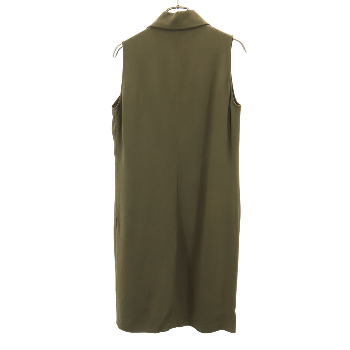 GUCCI グッチ イタリア製 ノースリーブ ワンピース カーキ レディース