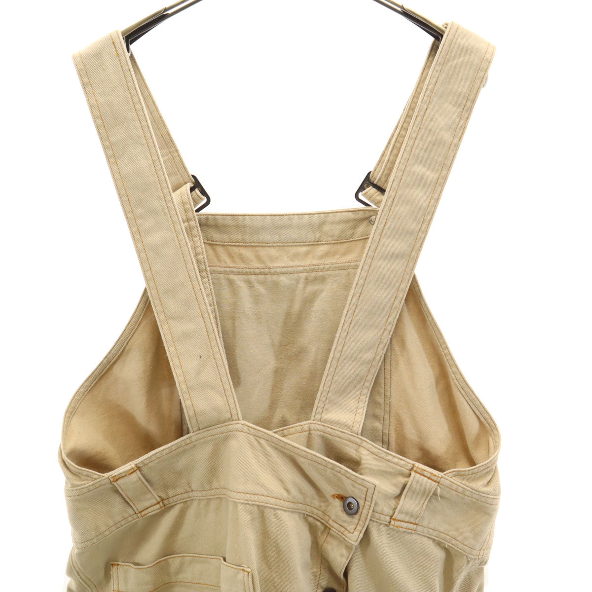 i.s. ISSEY MIYAKE アイエス イッセイミヤケ 90s 日本製 オールド ジャンパースカート M ベージュ 2WAY レディース