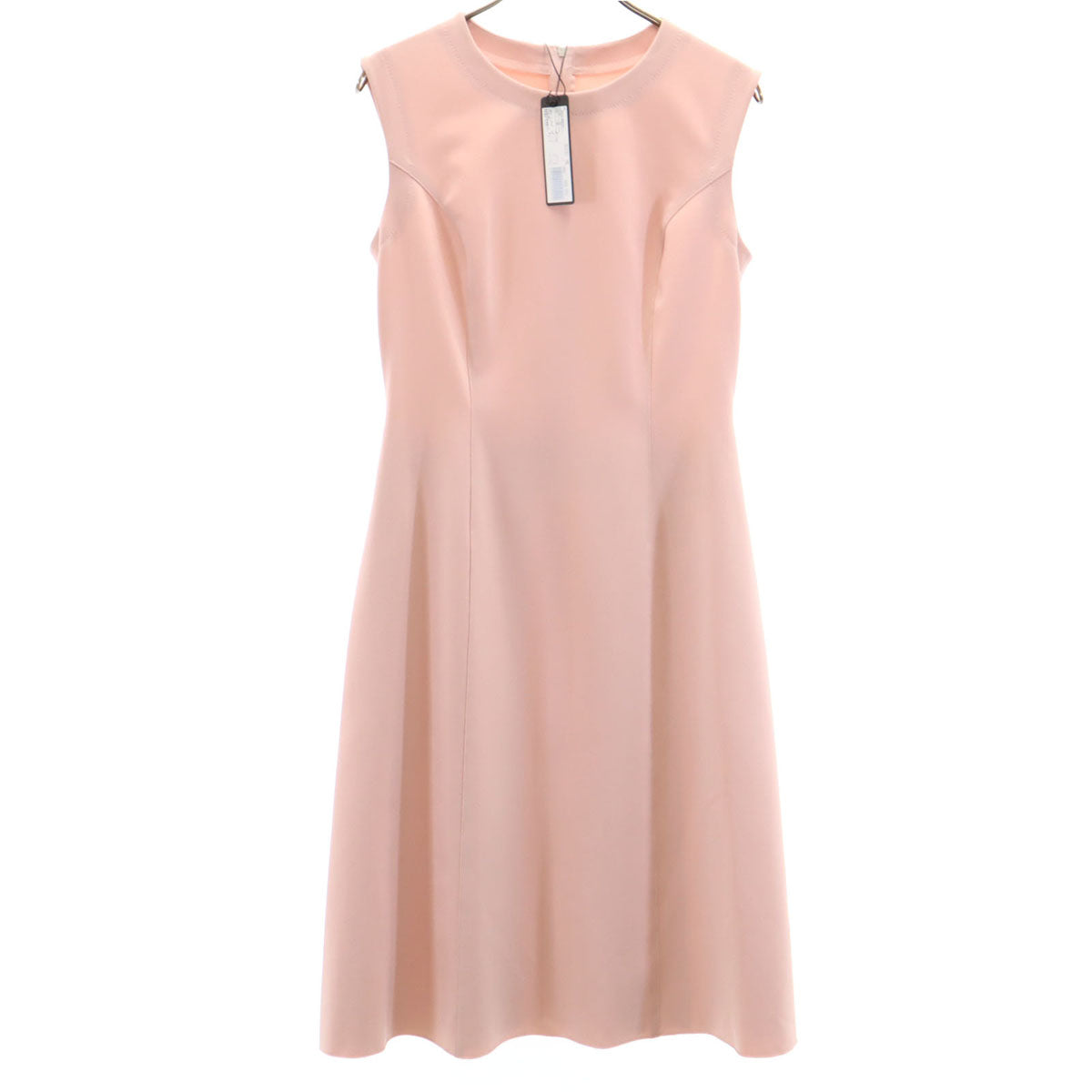 未使用 FOXEY NEW YORK フォクシーニューヨーク 日本製 ノースリーブ ワンピース 40 ピンク レディース