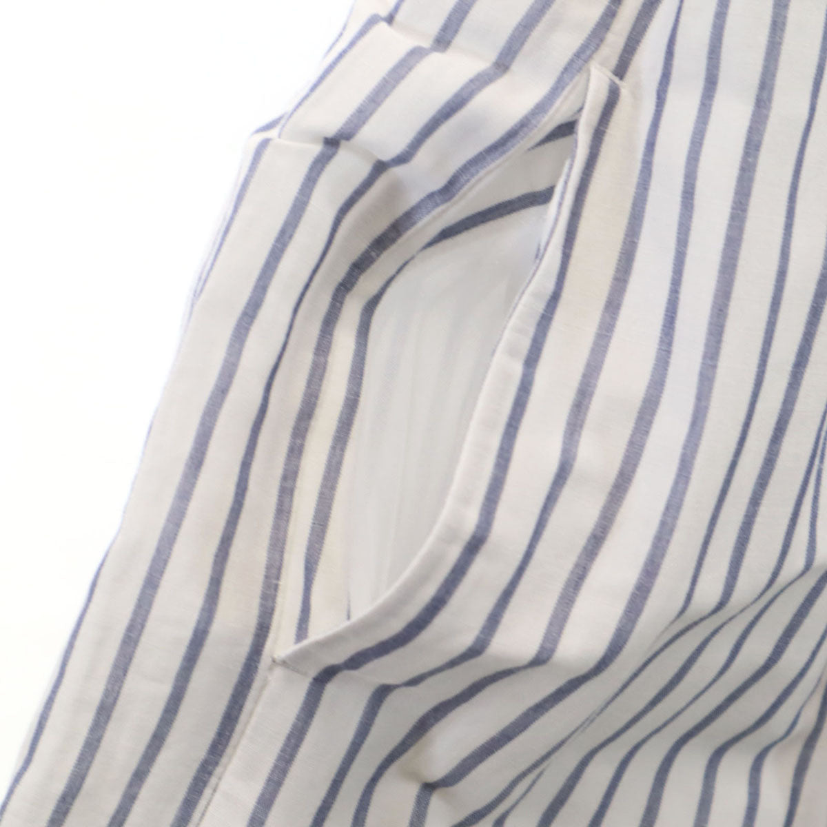 S Max Mara エスマックスマーラ リネンブレンド ノースリーブ ワンピース 40 白系 レディース