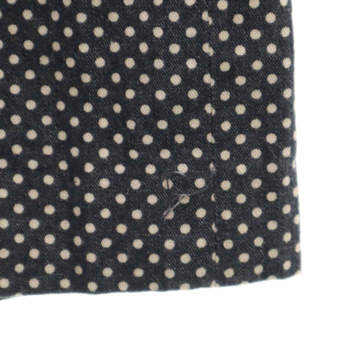 PINK HOUSE ピンクハウス ドット柄 フレンチスリーブ ワンピース グレー系 水玉 レディース