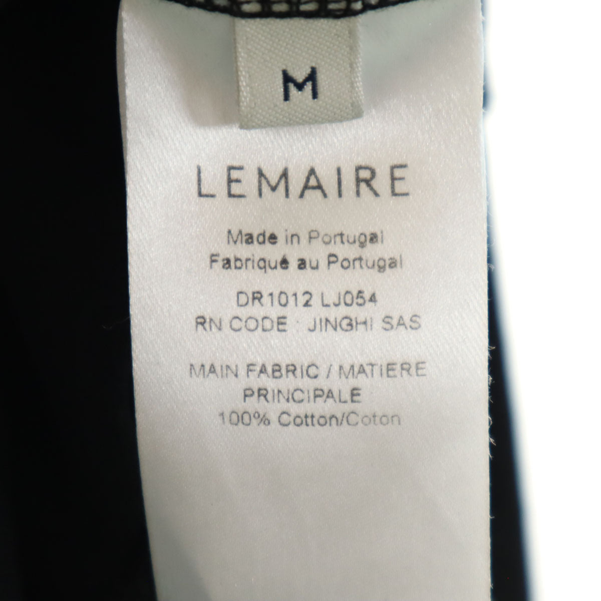 LEMAIRE ルメール ノースリーブ ロングワンピース M 黒 レディース