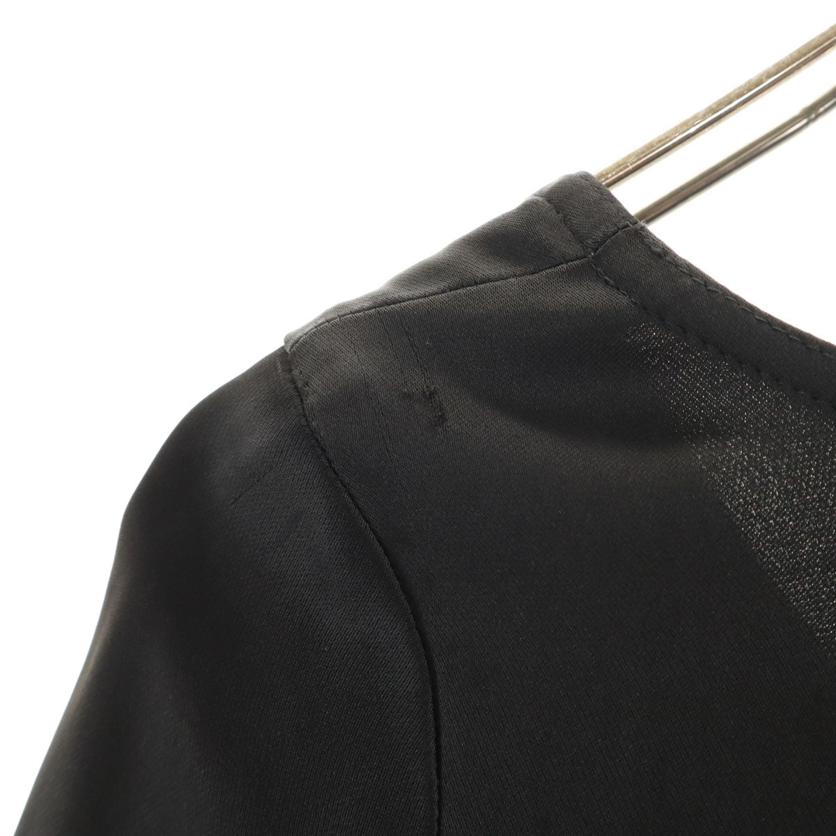 DKNY DONNA KARAN NEW YORK ダナキャランニューヨーク 90s USA製 オールド 半袖 ワンピース 7 ブラック レディース