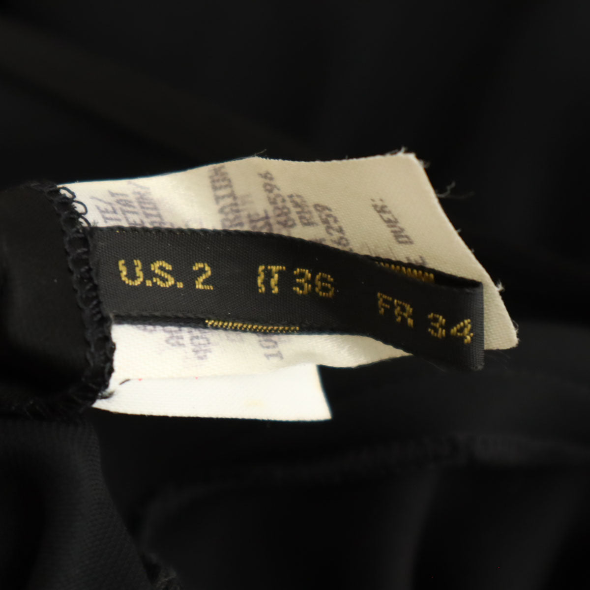 DKNY DONNA KARAN NEW YORK ダナキャランニューヨーク 90s USA製 オールド 半袖 ワンピース 7 ブラック レディース