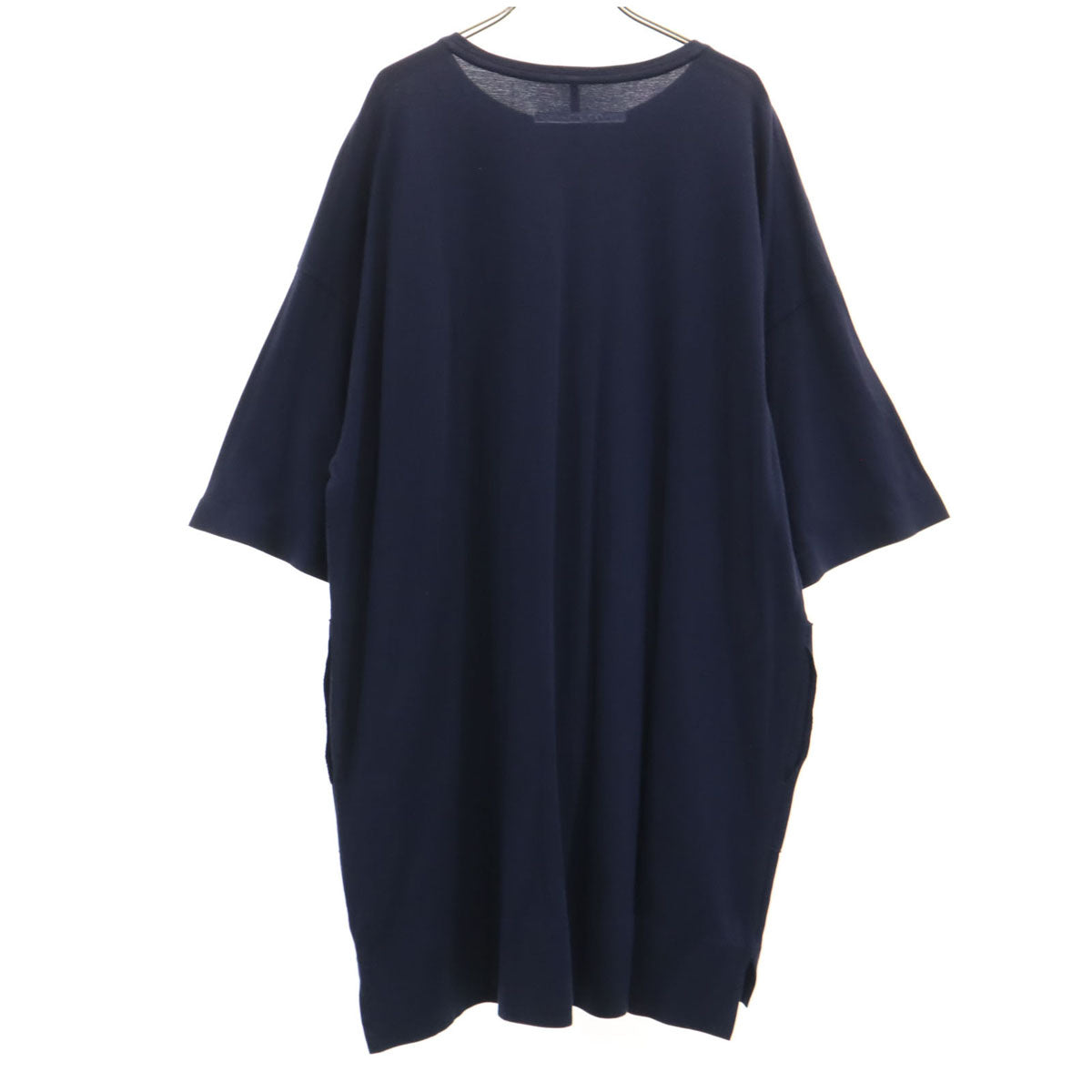 LIVIANA CONTI リビアナコンティ 半袖 ワンピース S ネイビー レディース