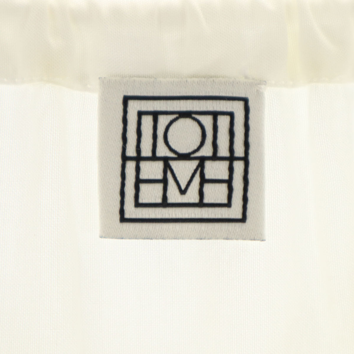 toteme トーテム フレンチスリーブ ドレープ ワンピース 32 ホワイト レディース