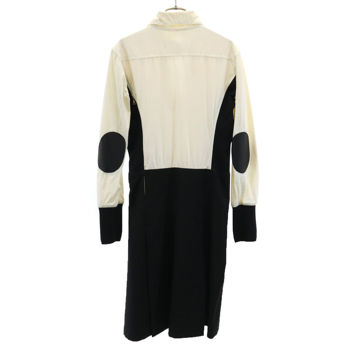 PRADA SPORTS プラダスポーツ イタリア製 長袖 ワンピース 40 アイボリー レディース