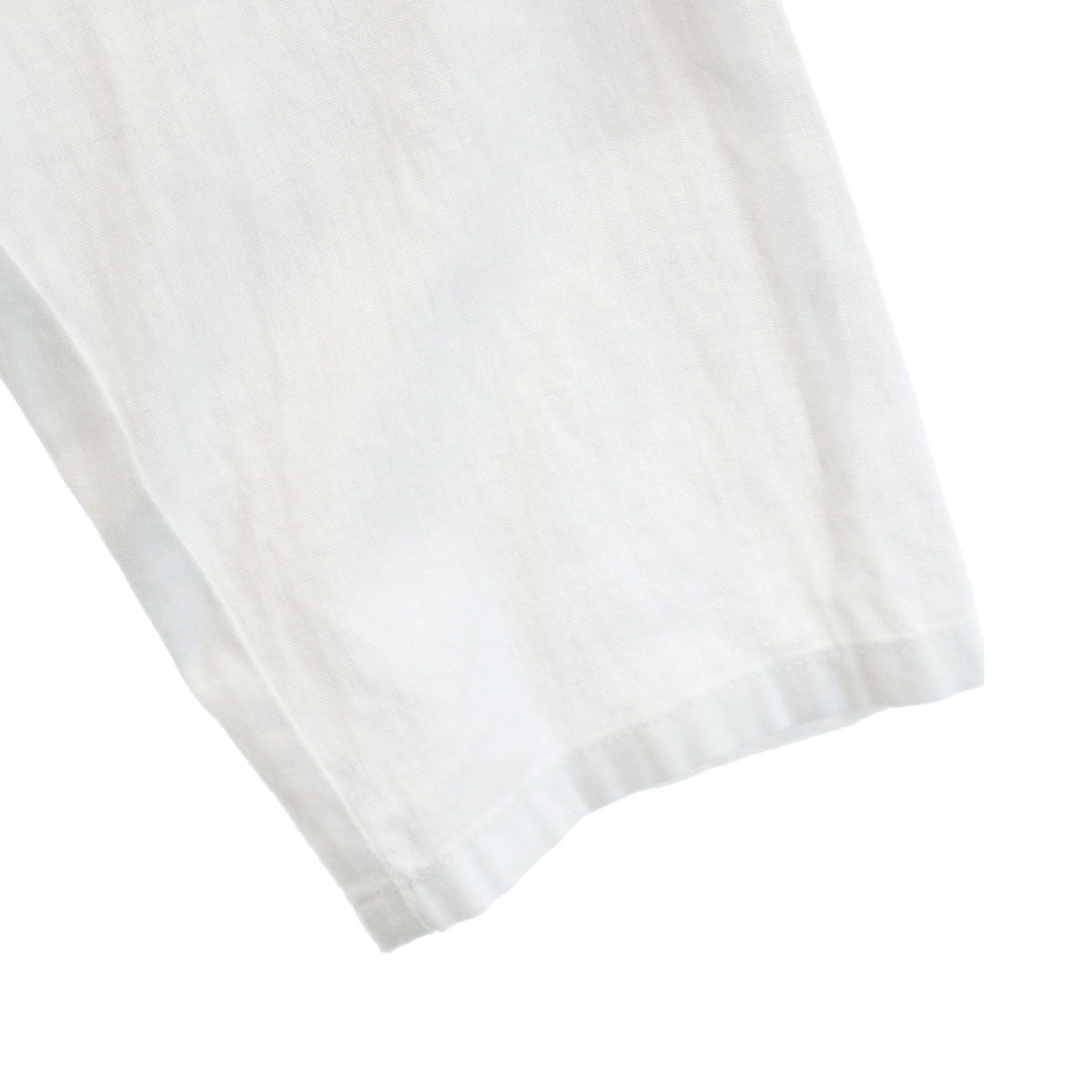 tricot COMME des GARCONS トリココムデギャルソン 2010年 日本製 リネンブレンド 長袖 シャツワンピース M ホワイト レディース