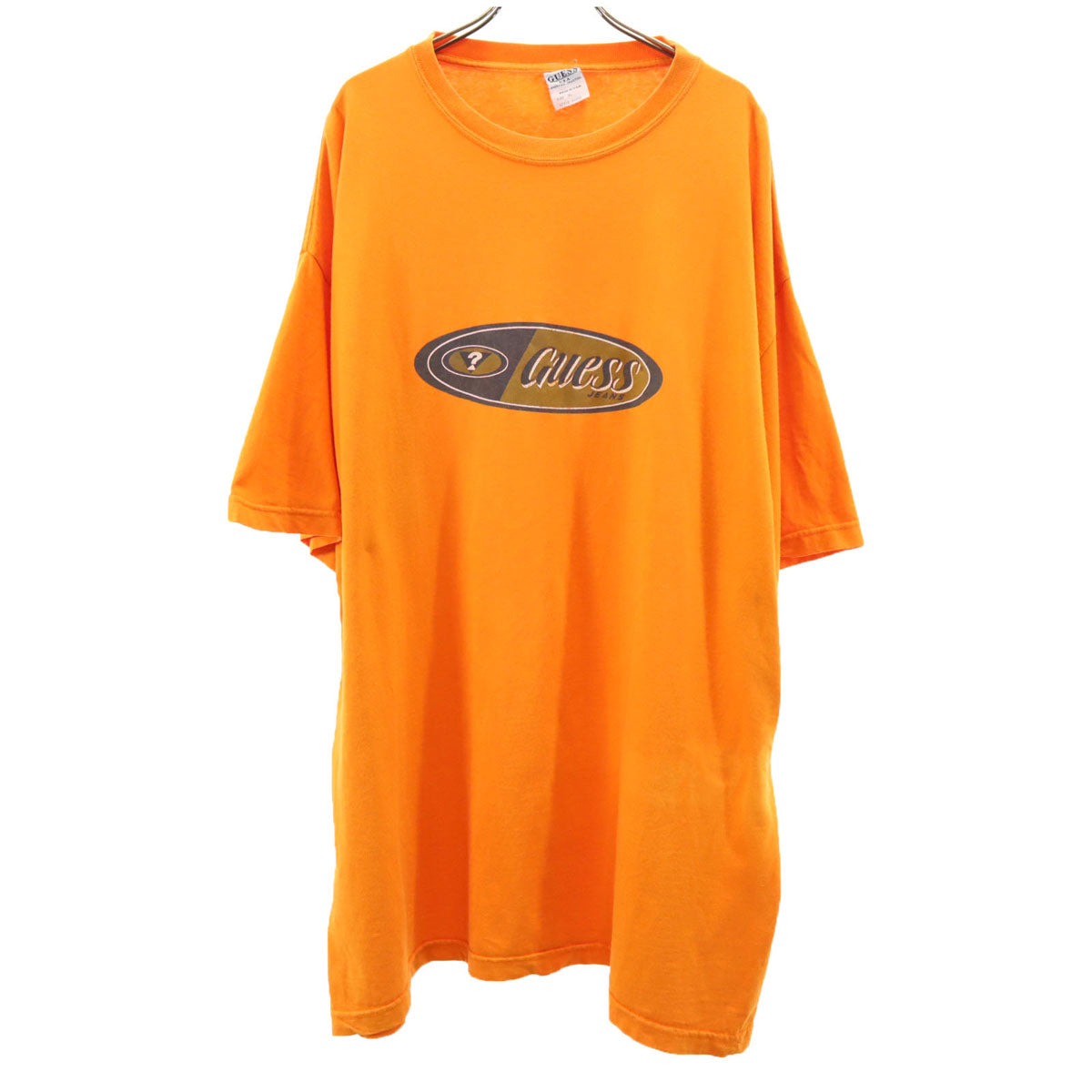 Guess ゲス USA製 半袖 Tシャツ XL オレンジ メンズ