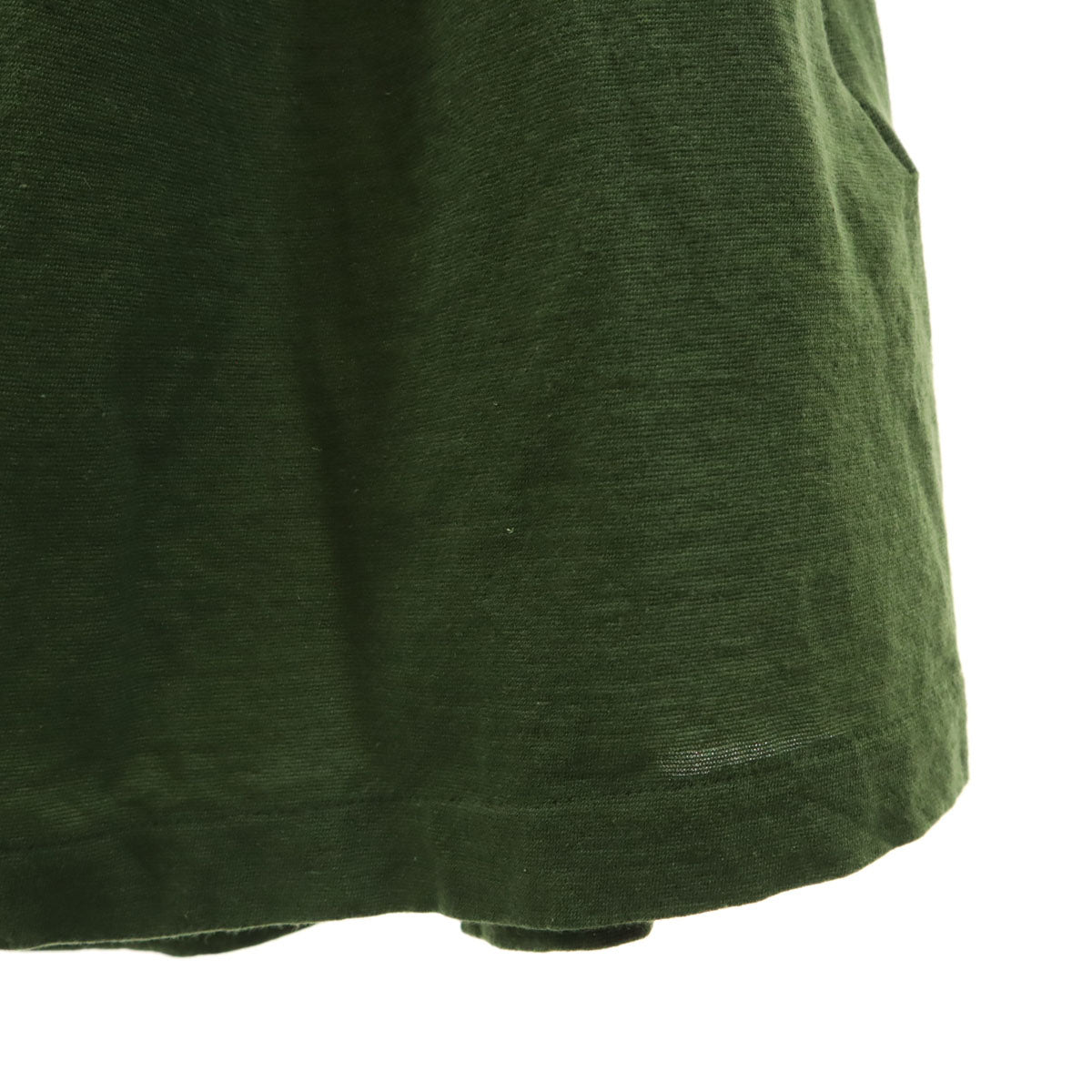 Y's ワイズ 日本製 半袖 ワンピース 2 カーキ ヨウジヤマモト レディース