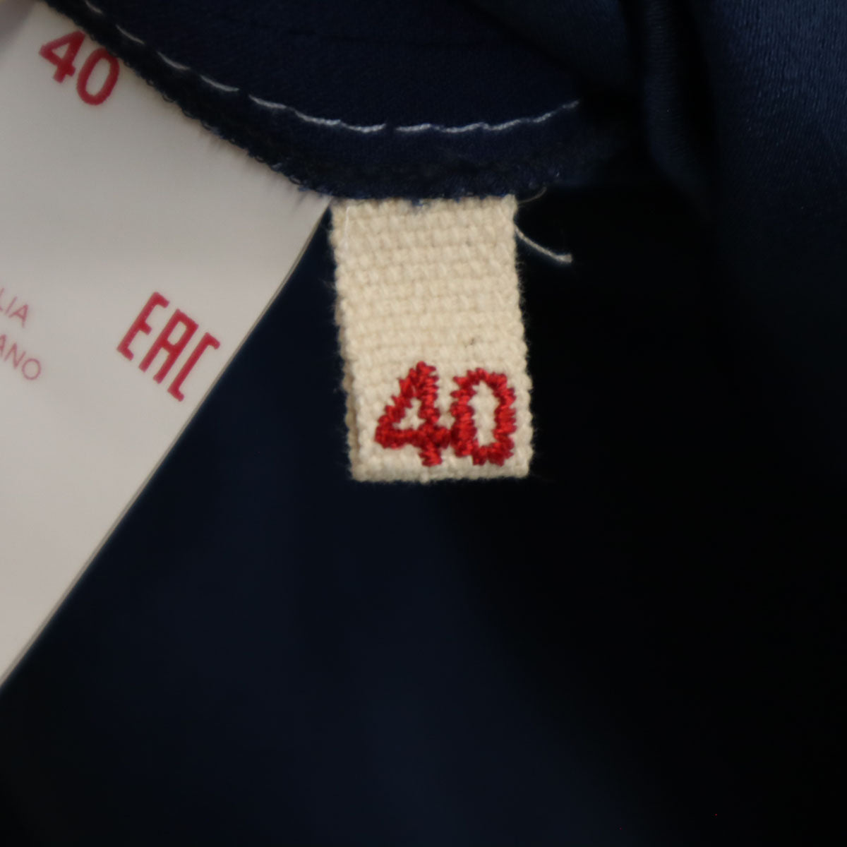 MARNI マルニ イタリア製 5分袖 ワンピース 40 ネイビー レディース