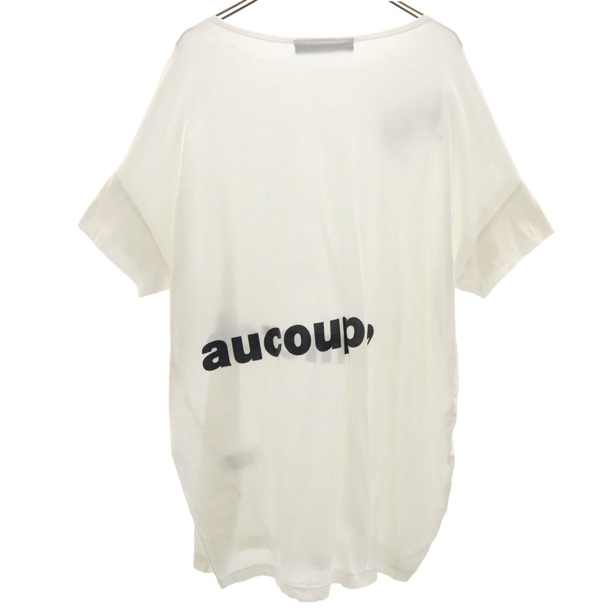 mercibeaucoup. メルシーボークー 半袖 ワンピース 1 ホワイト系 Tシャツ レディース