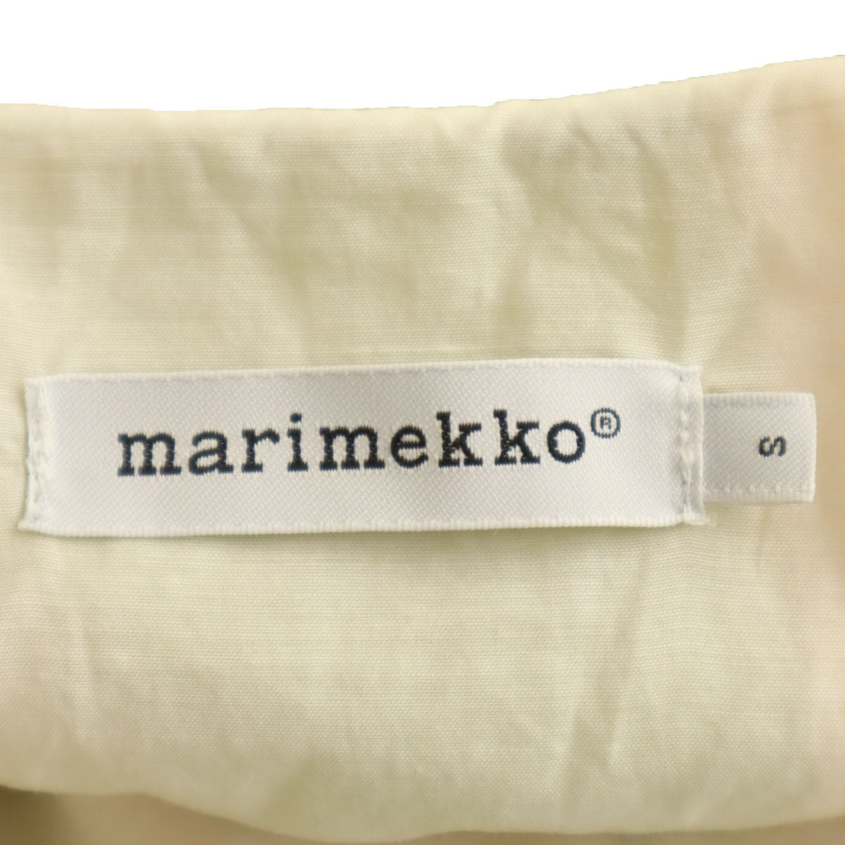 marimekko マリメッコ ストライプ 半袖 ワンピース S レディース