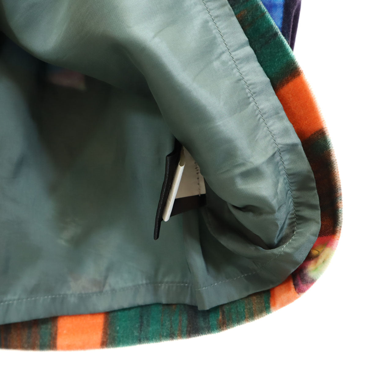 marimekko マリメッコ 総柄 ノースリーブ Vネック 膝丈ワンピース 34 バックファスナー レディース