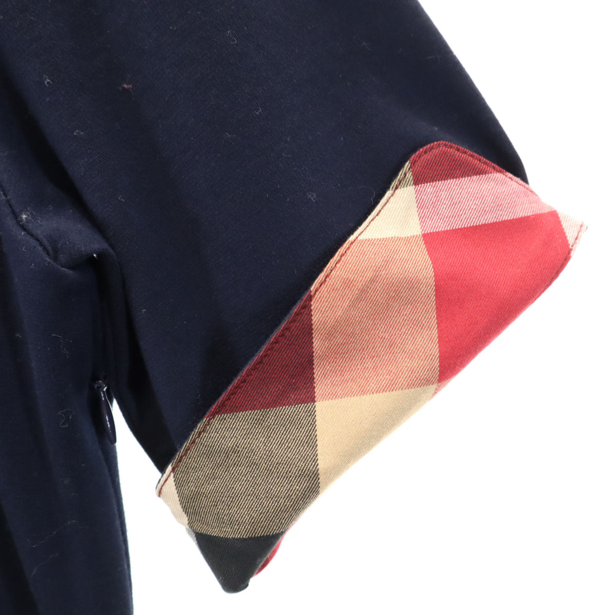 BLUE LABEL CRESTBRIDGE ブルーレーベルクレストブリッジ 半袖 ワンピース 38 ネイビー系 三陽商会 レディース