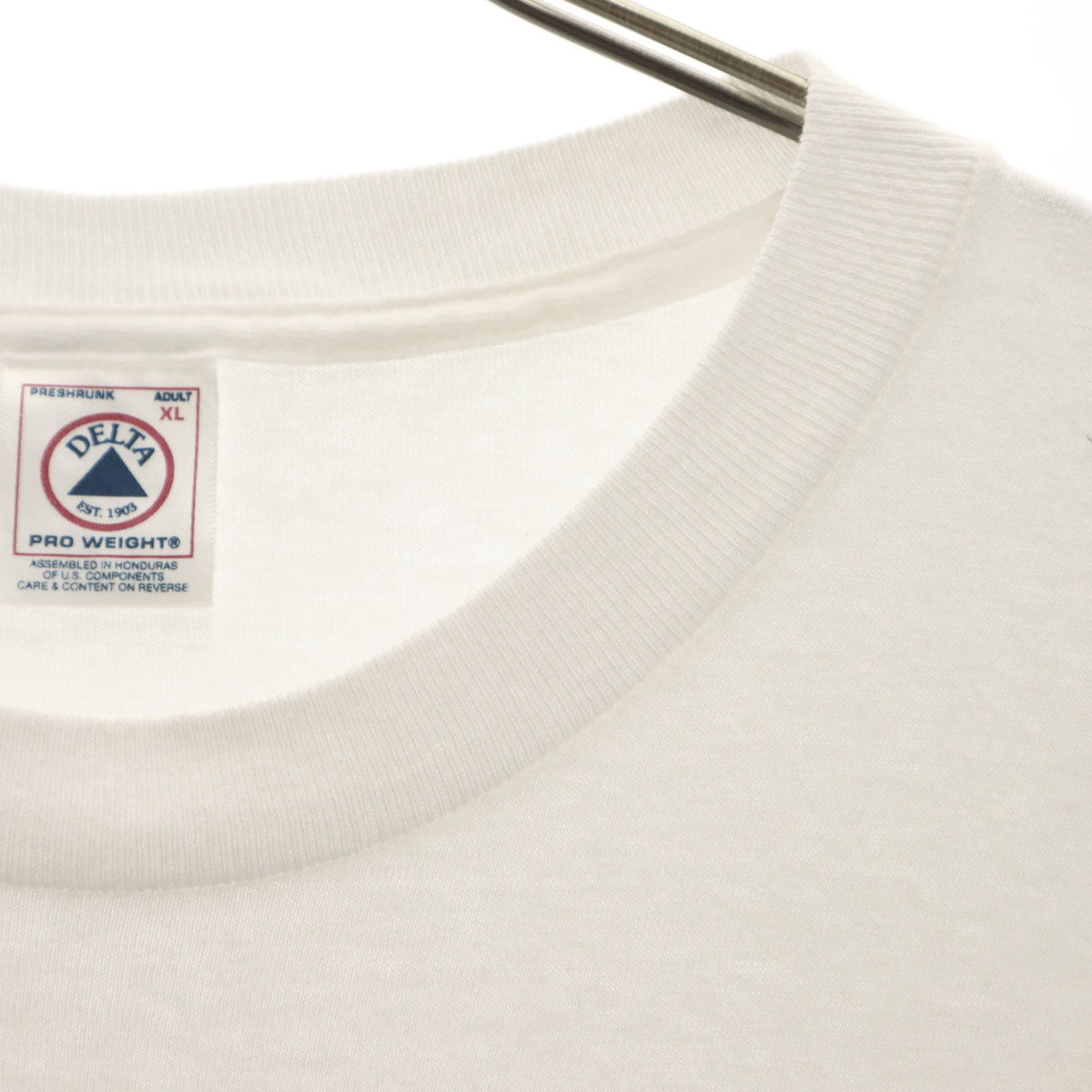 DELTA デルタ 90s オールド I'M NOT 50 半袖 ロング Tシャツ XL ホワイト メンズ