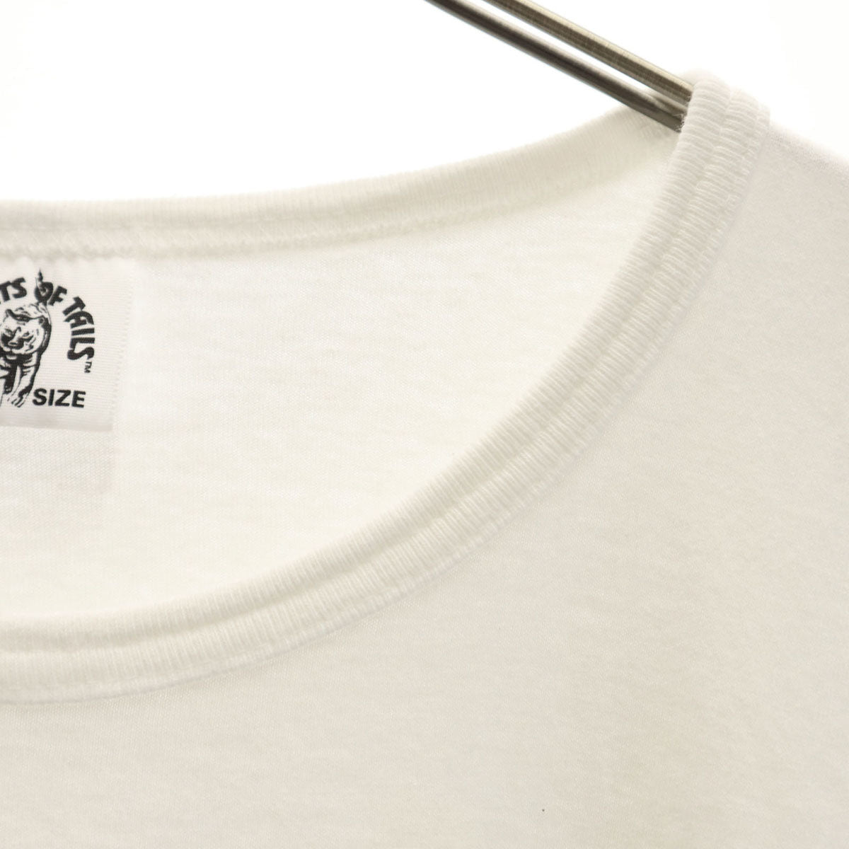 PRINTS OF TAILS 90s USA製 オールド ひまわり 半袖 ワンピース ONE SIZE ホワイト シングルステッチ レディース