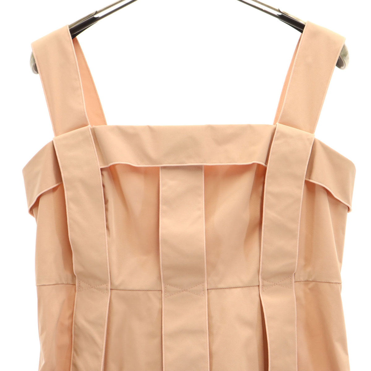 FOXEY NEW YORK フォクシーニューヨーク 日本製 キャミワンピース 40 サーモンピンク レディース