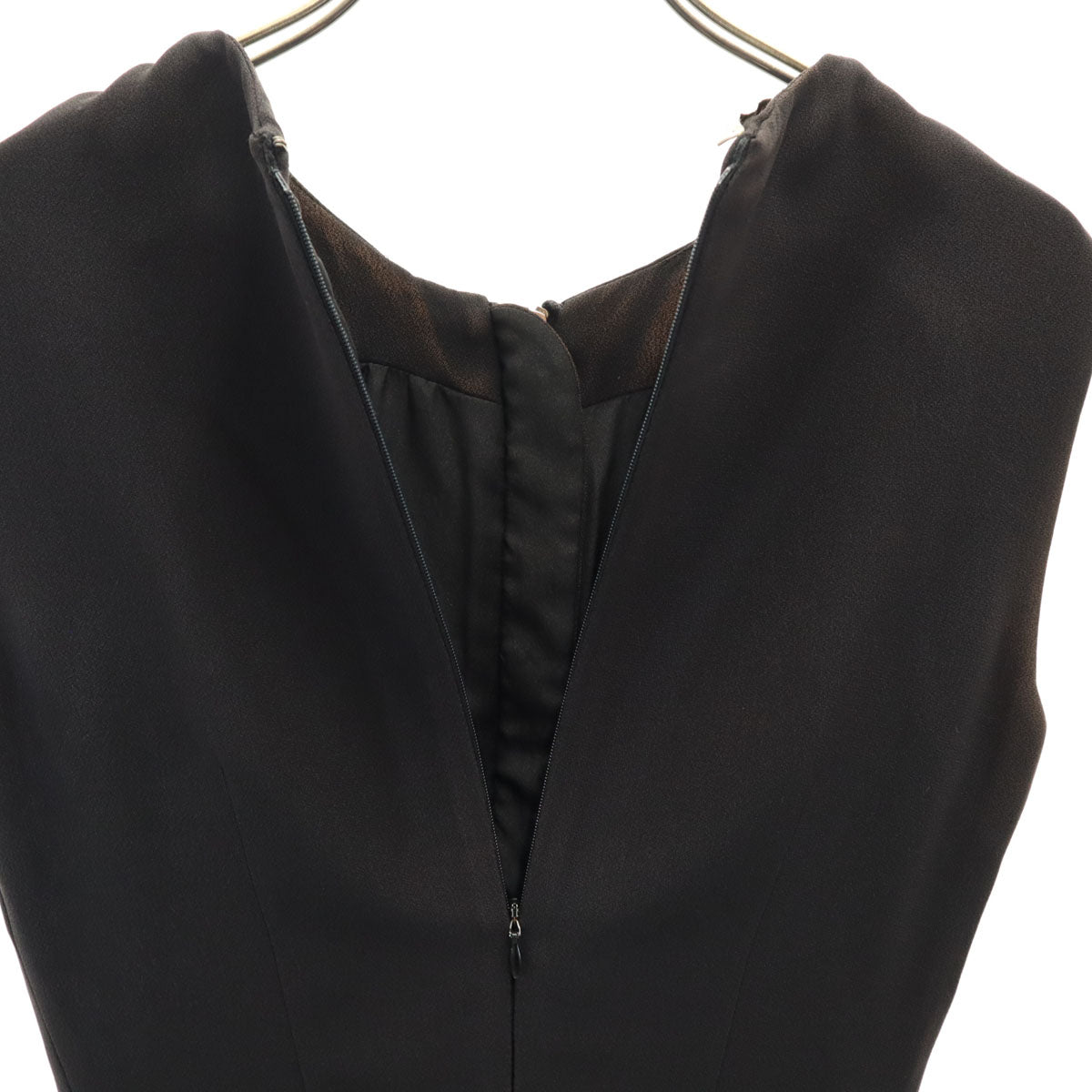 MIUMIU ミュウミュウ イタリア製 ノースリーブ ワンピース 36 黒 レディース