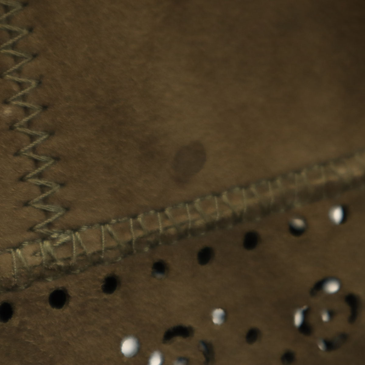 LOUIS VUITTON ルイヴィトン イタリア製 ノースリーブ 羊革スエード ミニワンピース 38 ブラウン レディース