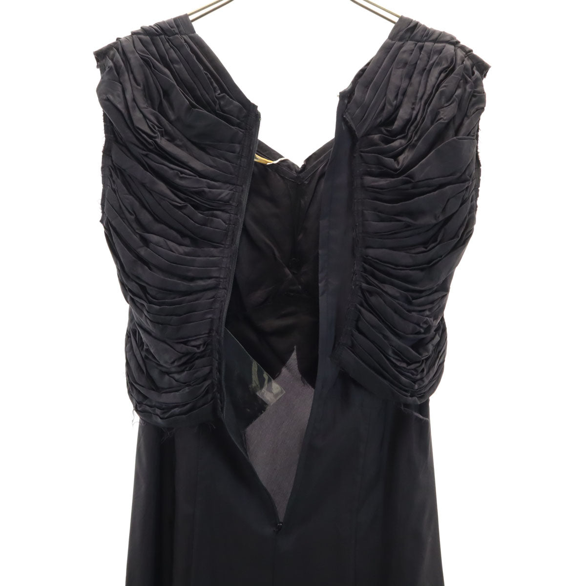 COMME des GARCONS コムデギャルソン 00s 2000年 未使用 日本製 オールド ノースリーブ ワンピース M ブラック レディース