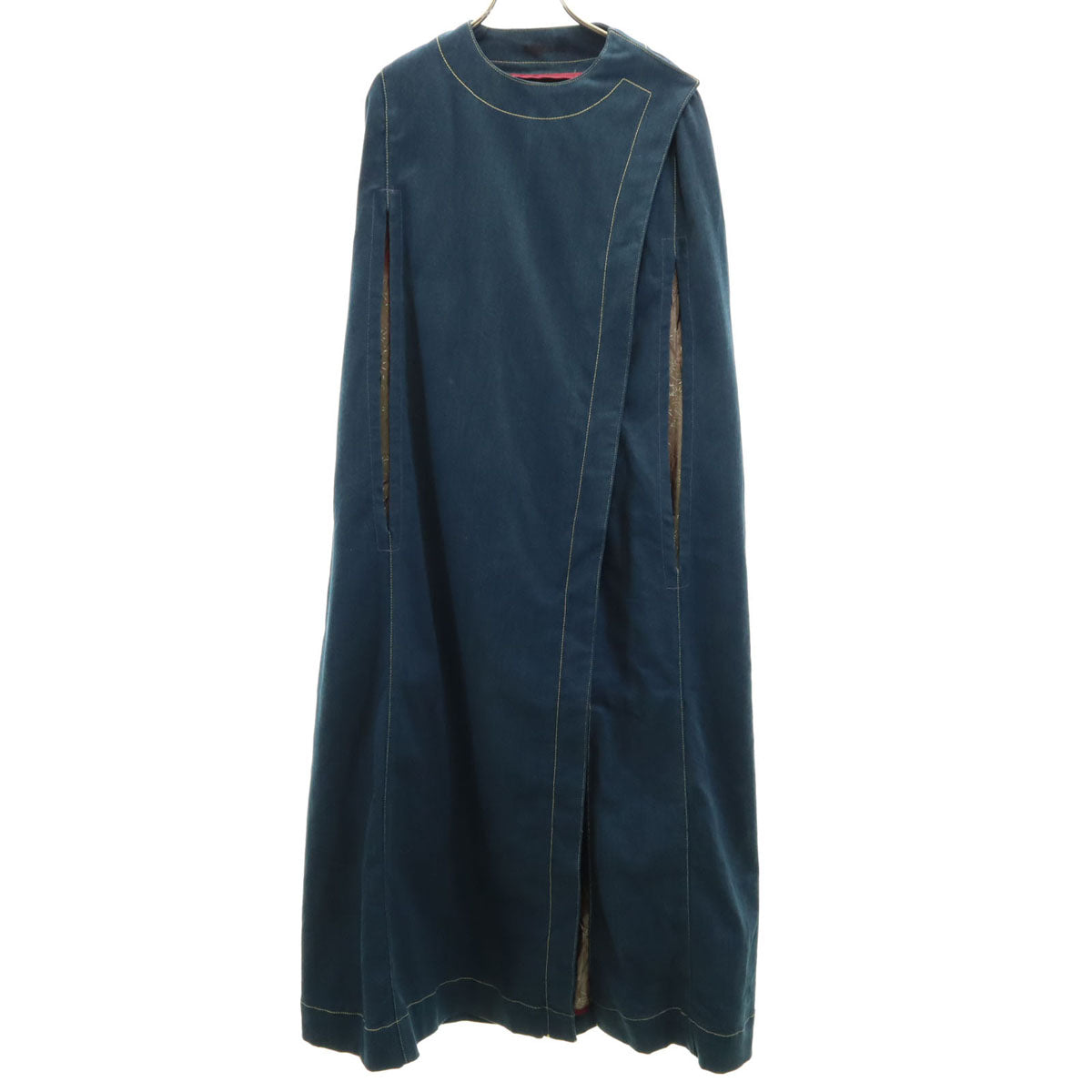 Levi's RED リーバイスレッド 80s ヴィンテージ ロング デニム ポンチョ XS ブルー系 レディース