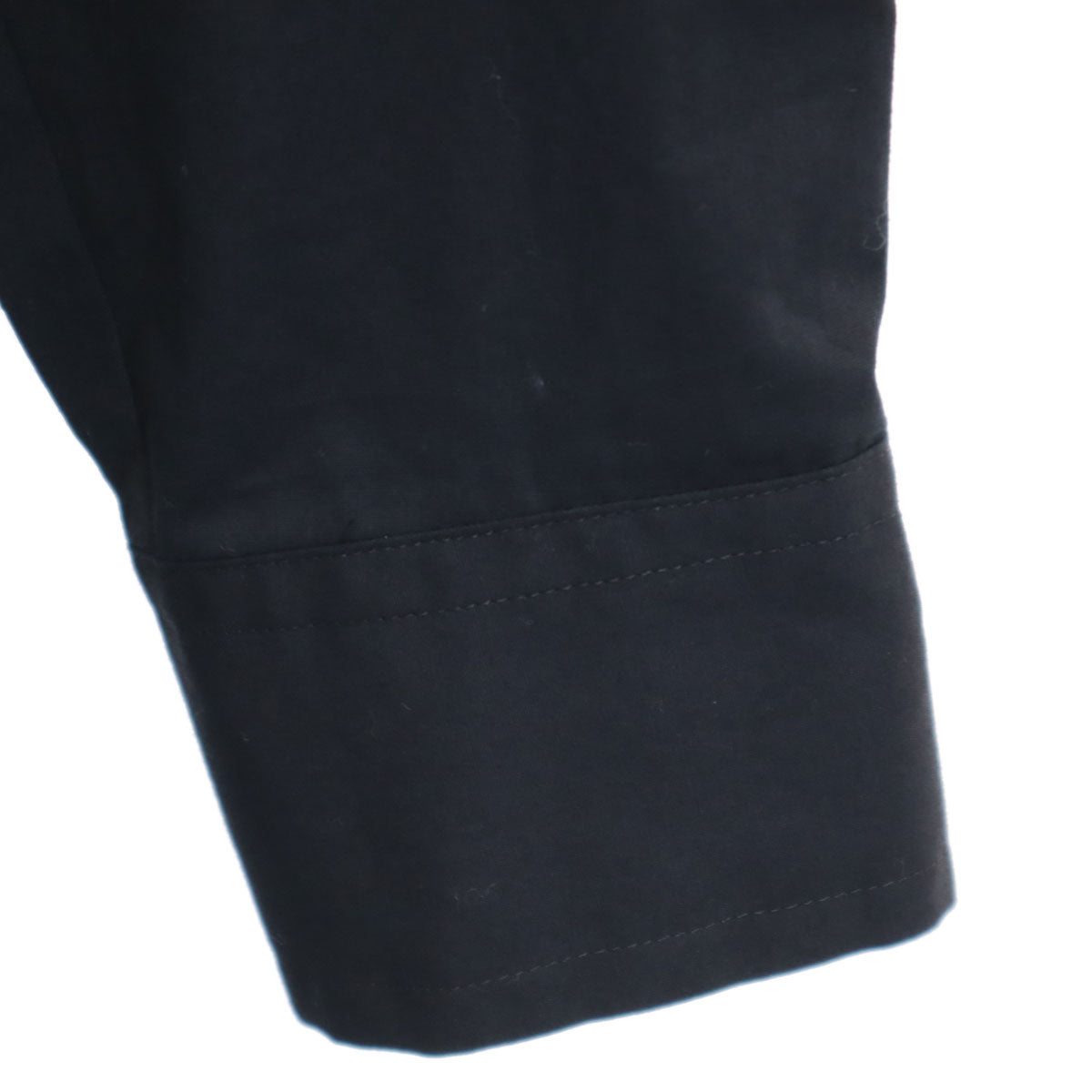 Vivienne Westwood RED LABEL ヴィヴィアンウエストウッドレッドレーベル 日本製 長袖 ノーカラー シャツ 0 0 黒 レディース