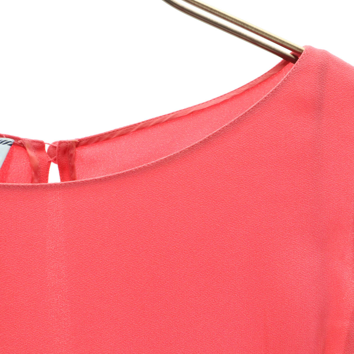 PRADA プラダ イタリア製 バイカラー ノースリーブ ワンピース 38 ピンク系 MILANO レディース