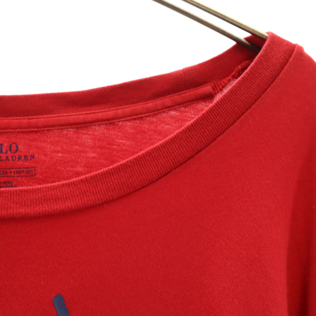 POLO RALPH LAUREN ポロラルフローレン 半袖 Tシャツ 5XB 赤 ビックサイズ レディース