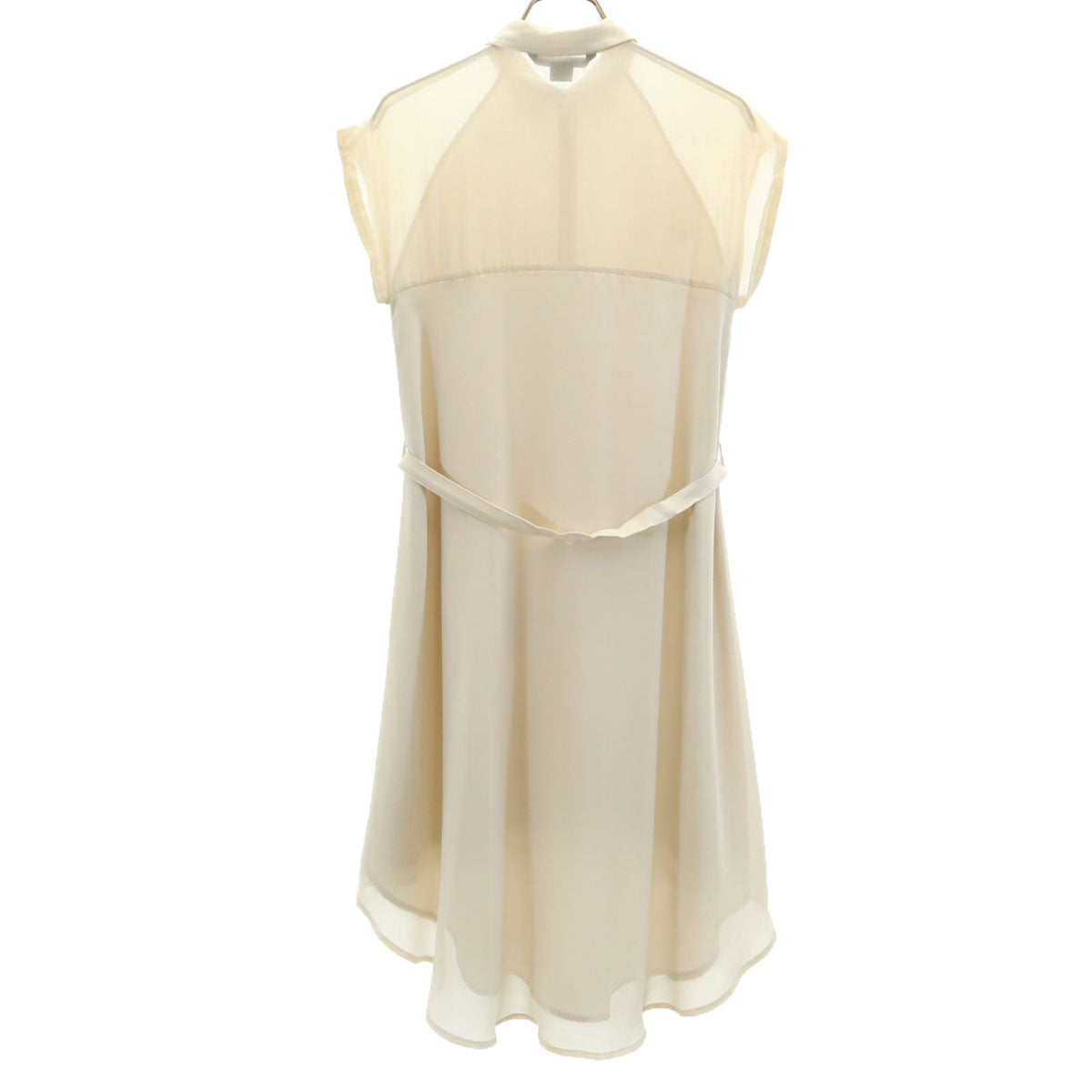 ARMANI EXCHANGE アルマーニエクスチェンジ フレンチスリーブ シャツワンピース P0 ベージュ レディース